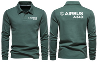 Thumbnail for AIRBUS A340 LONG SLEEVE  POLO