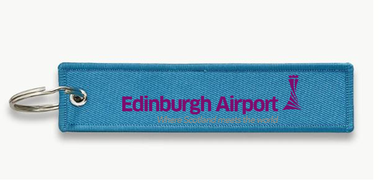 EDINBURG AIRPORT KEY CHAIN
