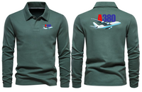 Thumbnail for AIRBUS A380 LONG SLEEVE  POLO