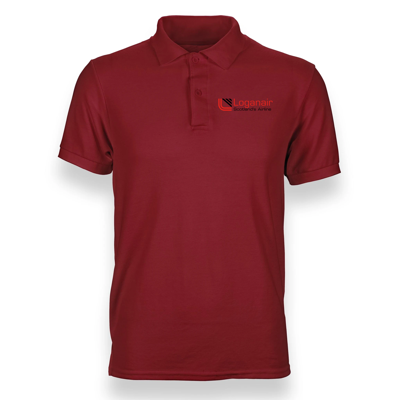 LOGAN AIRLINES POLO T-SHIRT