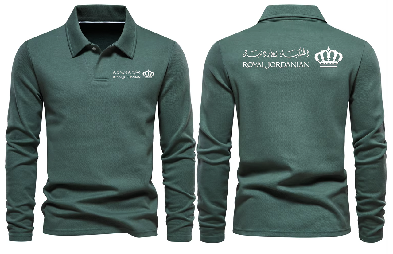 ROYAL AIRLINES LONG SLEEVE  POLO
