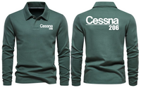 Thumbnail for CESSNA 206 LONG SLEEVE  POLO