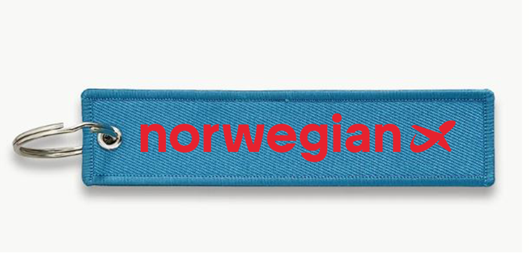 NORWEGIAN AIRLINES KEY CHAIN