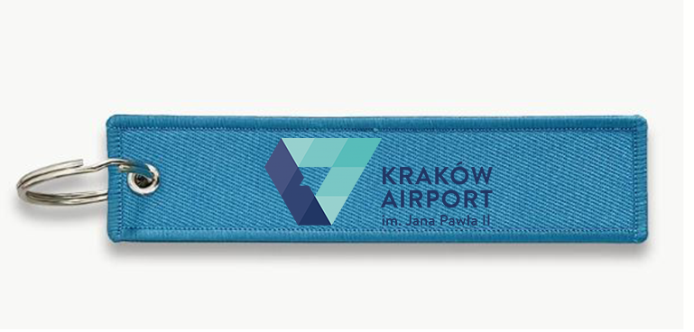 KRAKOW AIRPORT KEY CHAIN