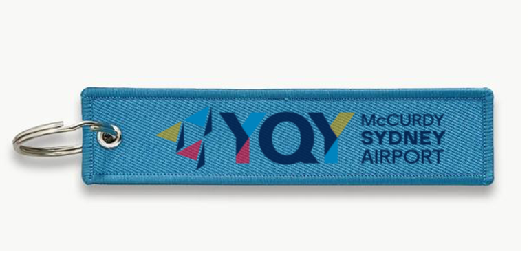 YQY  AIRPORT KEY CHAIN