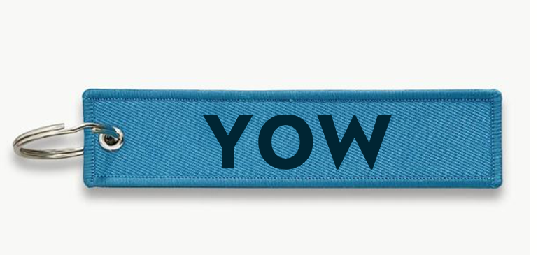 YOW AIRPORT KEY CHAIN