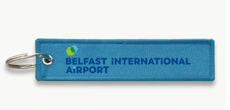 BELFAST INTERNATIONAL AEROPORT AIRPORT KEY CHAIN