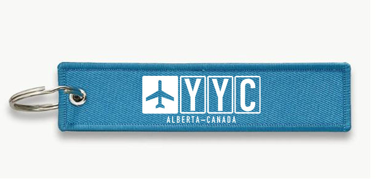 YYC AIRPORT KEY CHAIN