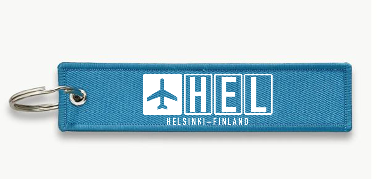 HEL AIRPORT KEY CHAIN