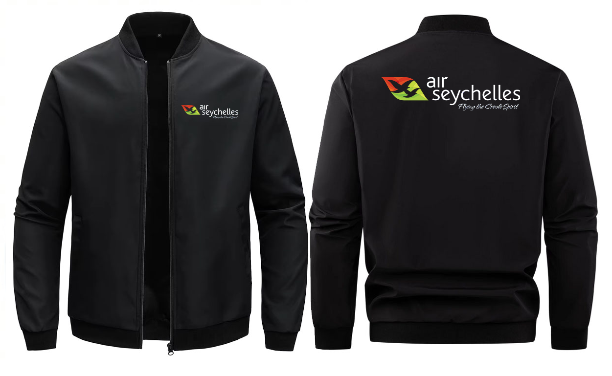 SEYCHELLES AIRLINES  LOOSE SOLID COLOR JACKET