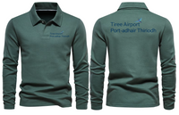 Thumbnail for TIREE AIRPORT LONG SLEEVE  POLO