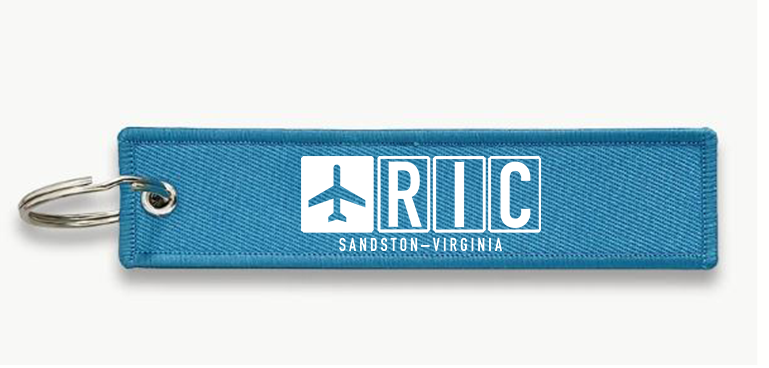 RIC AIRPORT KEY CHAIN
