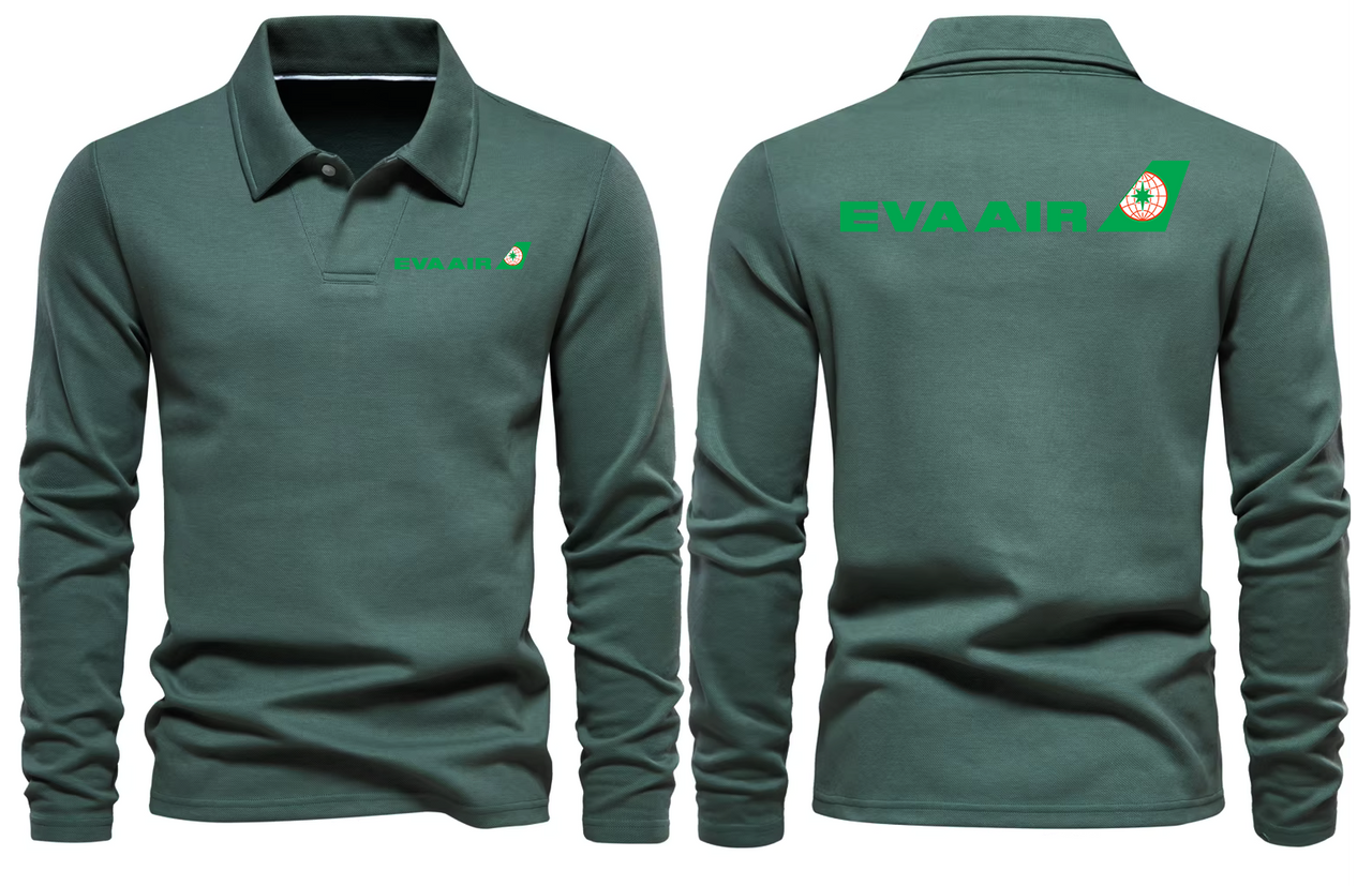 EVAAIR LONG SLEEVE  POLO