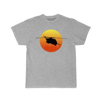 Thumbnail for CH53 Super Stallion Silhouette Sunset Helicopterch T-SHIRT THE AV8R