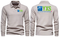 Thumbnail for YXS AIRPORT LONG SLEEVE  POLO