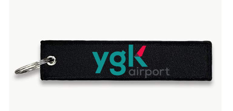 YGK AIRPORT KEY CHAIN
