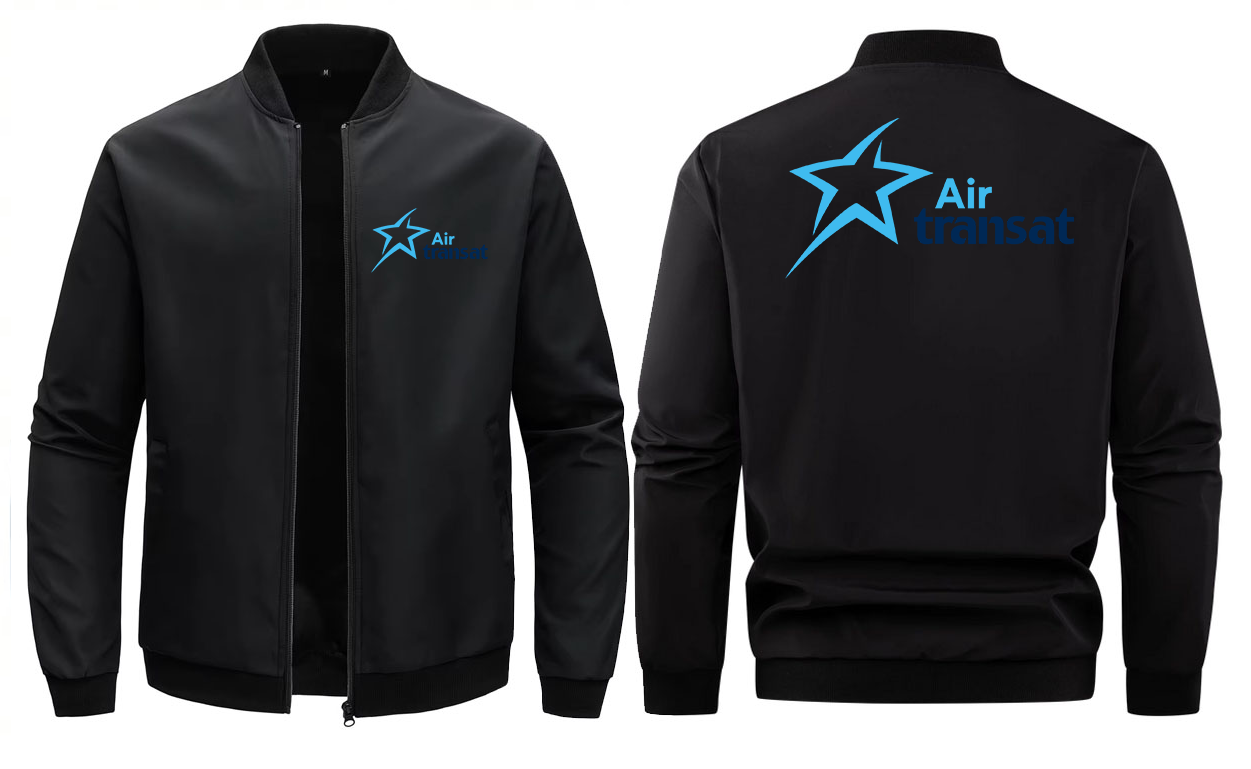 AIR TRANSAT LOOSE SOLID COLOR JACKET