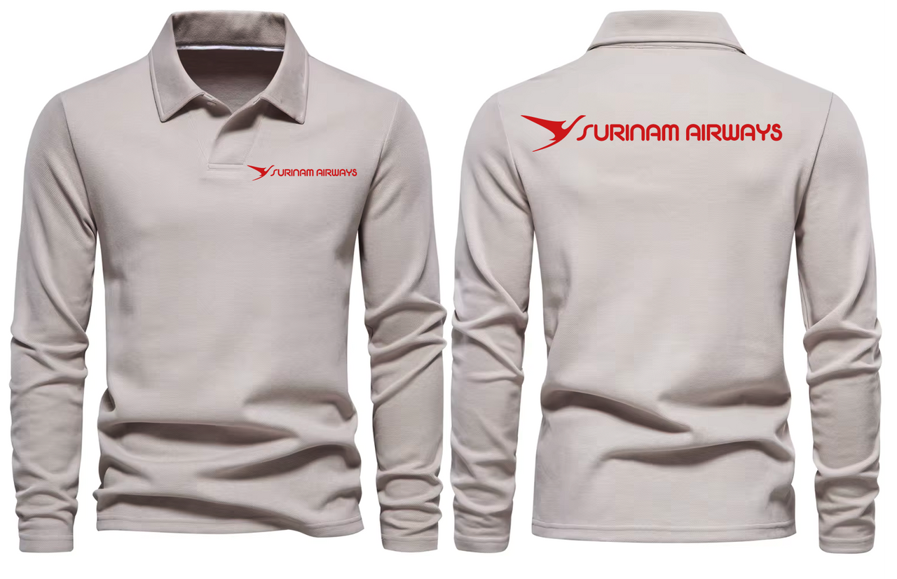 SURIYANAM AIRWAYS LONG SLEEVE  POLO