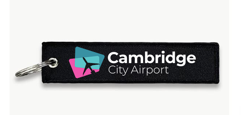 CAMBRIDGE AIRPORT KEY CHAIN
