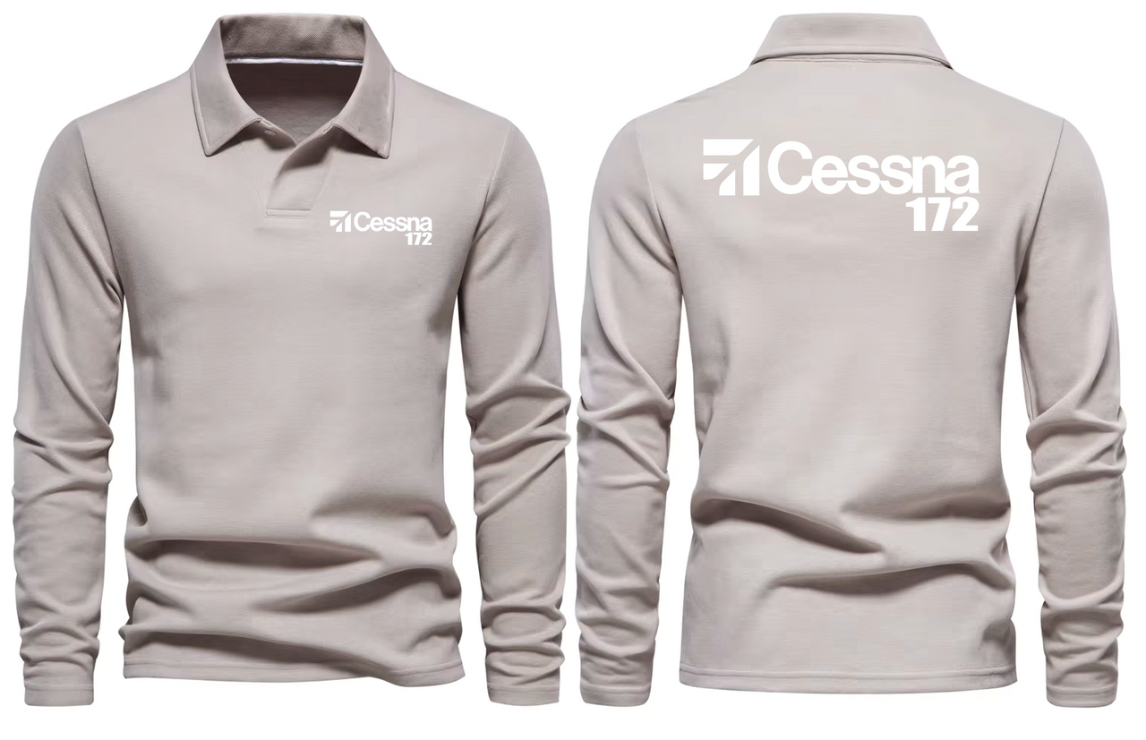 CESSNA 172 LONG SLEEVE  POLO