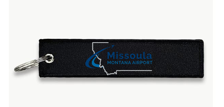 MISSOULA AIRPORT KEY CHAIN