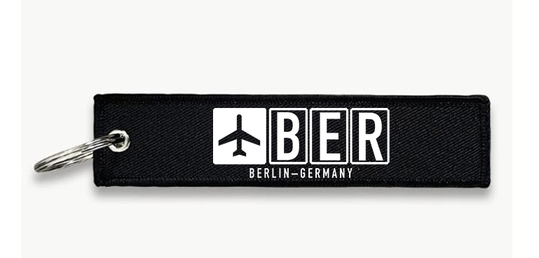 BER AIRPORT KEY CHAIN