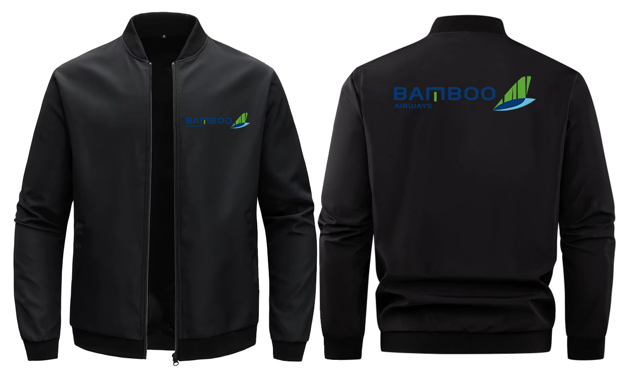 BAMBOO AIRLINES LOOSE SOLID COLOR JACKET