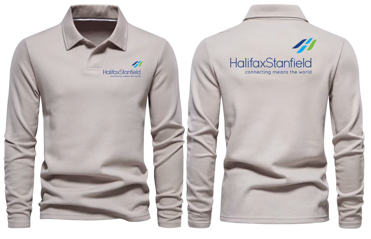 STANDFELD AIRPORT LONG SLEEVE  POLO