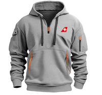 Thumbnail for SWISS AIRWAYS AIRLINE HOODED JACKET PULLOVER