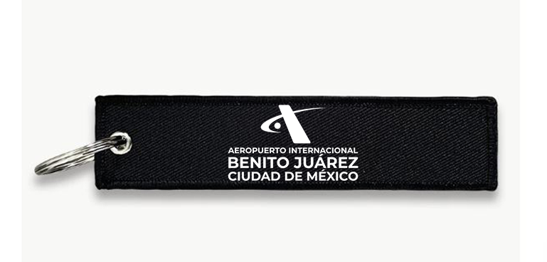 BENITO AIRPORT KEY CHAIN