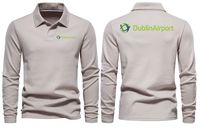 Thumbnail for DUBLIN AIRPORT LONG SLEEVE  POLO