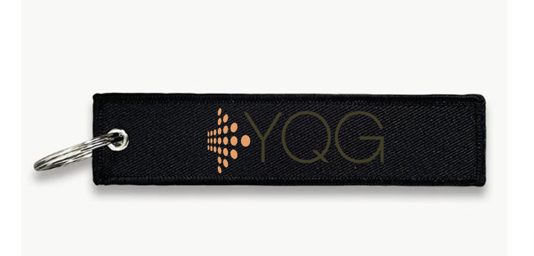 YQG AIRPORT KEY CHAIN