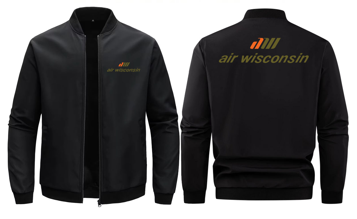 AIR WISCONSIN LOOSE SOLID COLOR JACKET