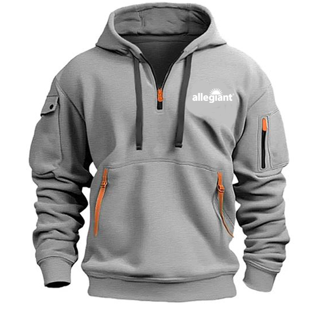 ALLIGIEANT AIRWAYS HOODED JACKET PULLOVER