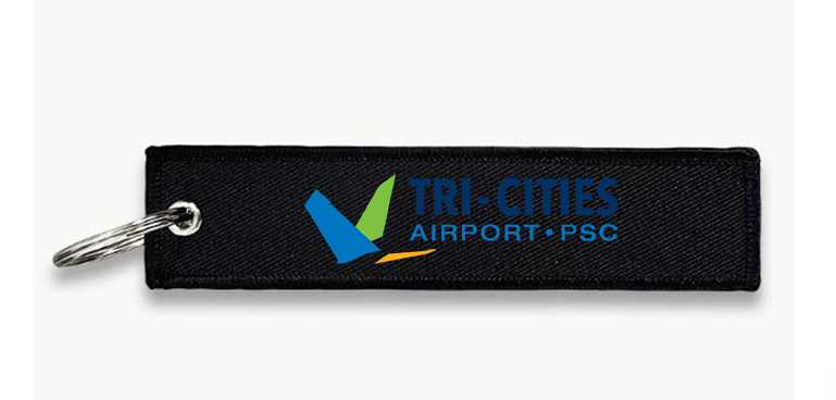 TRI CITIES AIRPORT KEY CHAIN