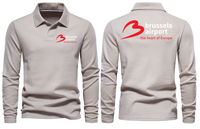 Thumbnail for AER BRUSSELS AIRPORT LONG SLEEVE  POLO
