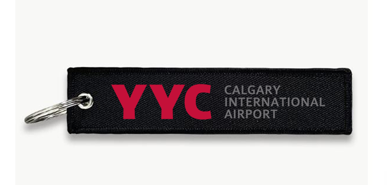 YYC AIRPORT KEY CHAIN