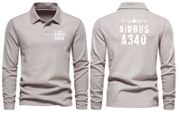 Thumbnail for AIRBUS A340 LONG SLEEVE  POLO