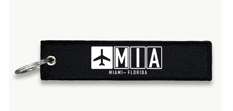 MIA AIRPORT KEY CHAIN