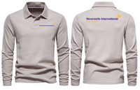 Thumbnail for NEWCASTALE AIRPORT LONG SLEEVE  POLO