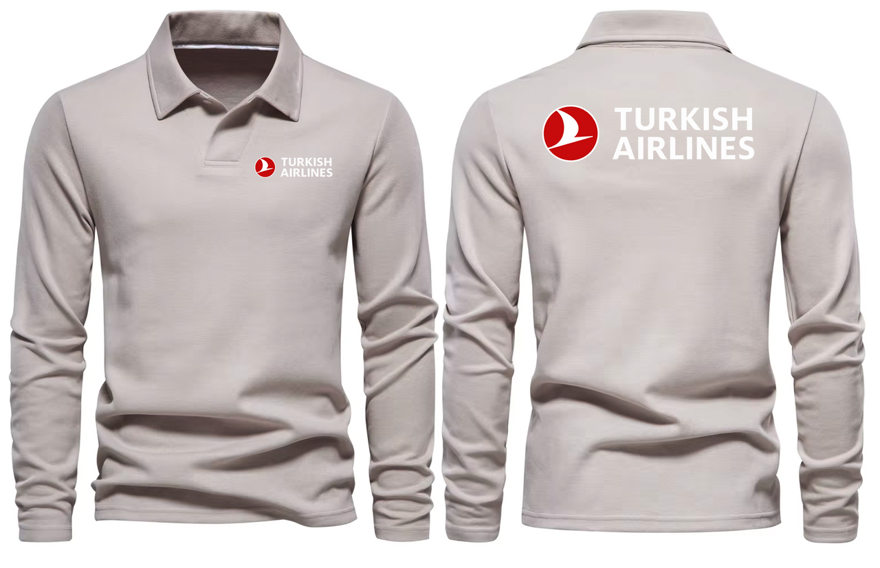 TURKISH AIRLINES LONG SLEEVE  POLO