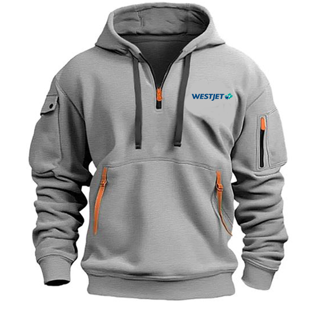 WESTJET AIRWAYS HOODED JACKET PULLOVER