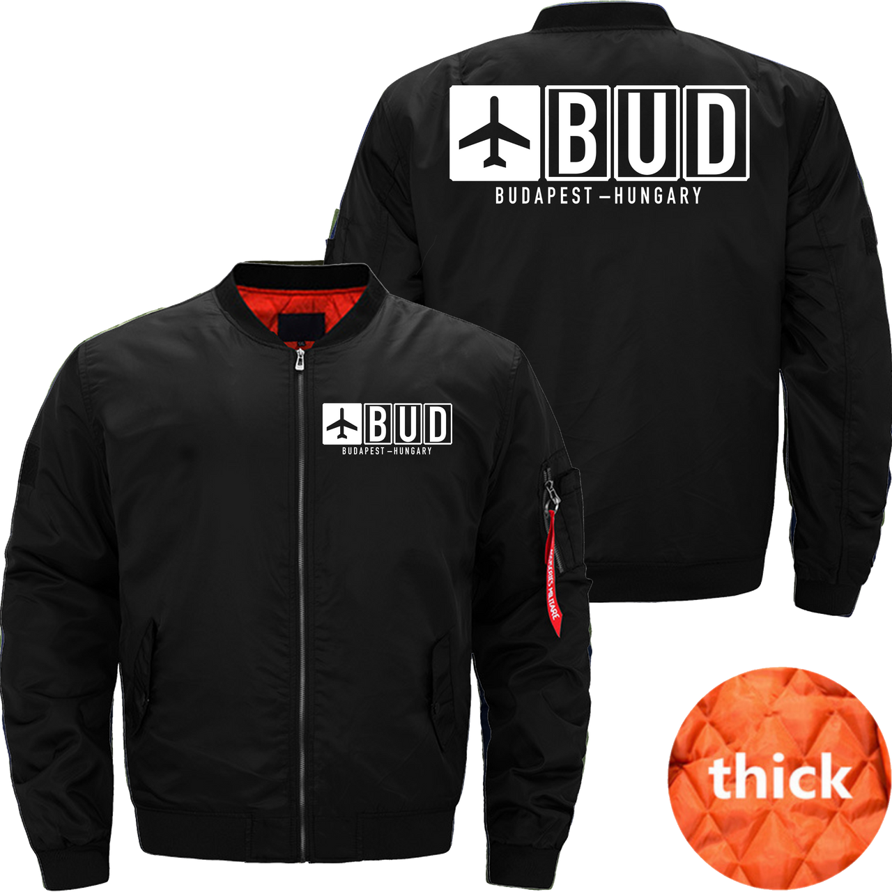 BUD AIRPOART MA1 JACKET