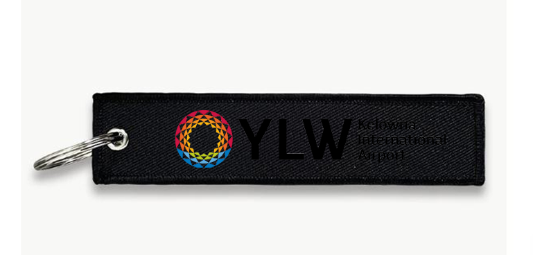 YLW AIRPORT KEY CHAIN
