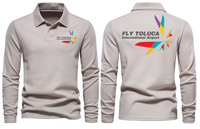 Thumbnail for TOLUCA AIRPORT LONG SLEEVE  POLO