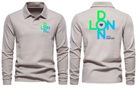 Thumbnail for LONDON AIRPORT LONG SLEEVE  POLO