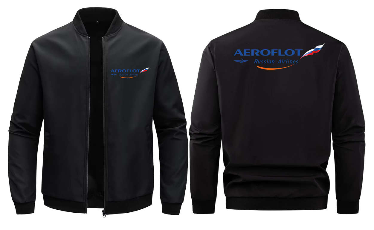 RUSSIAN AIRLINES  LOOSE SOLID COLOR JACKET