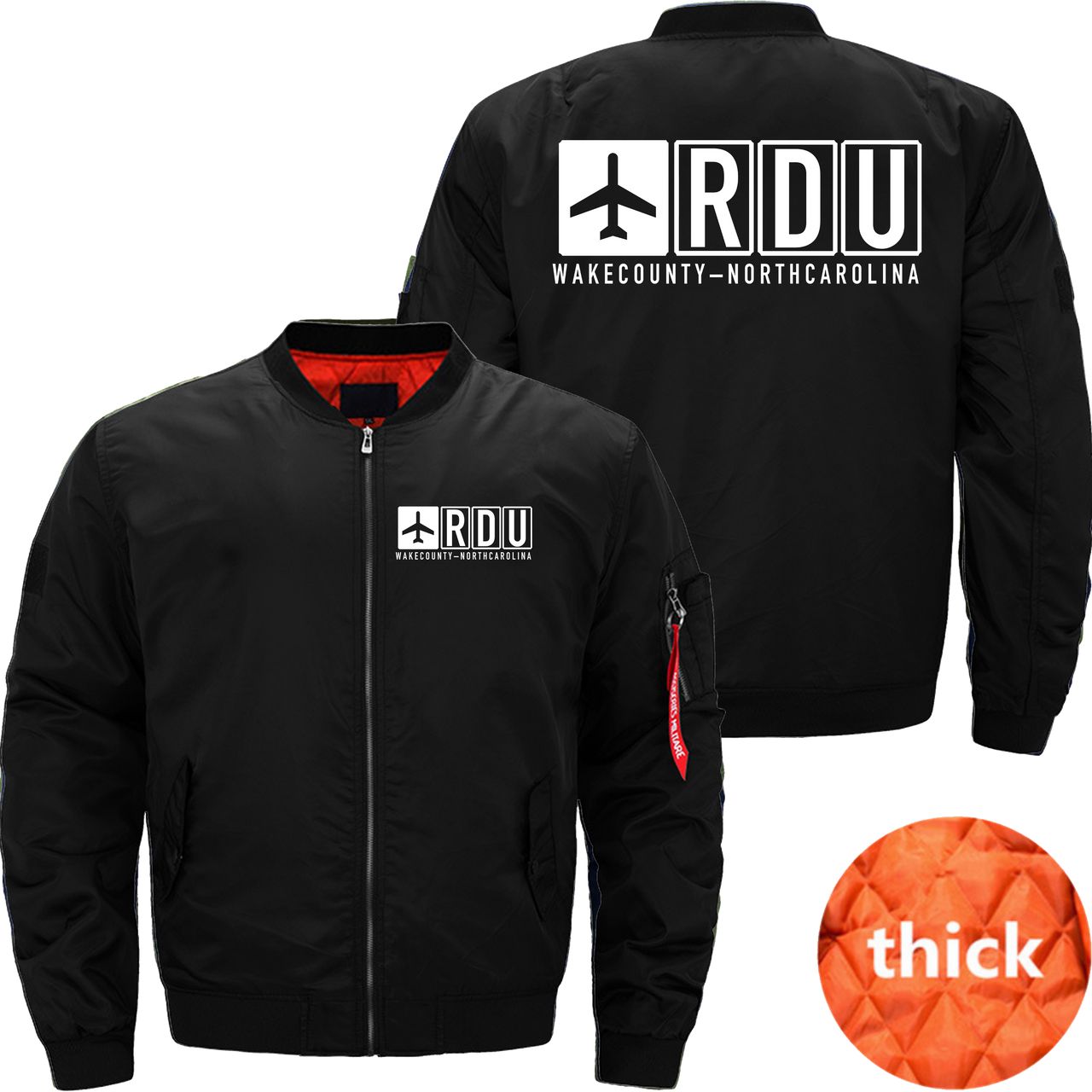 RDU AIRPOART MA1 JACKET