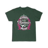 Thumbnail for Pilot - Blessed by god and spoiled by my pilot T-SHIRT THE AV8R