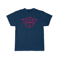 Thumbnail for Aircraft collage T SHIRT THE AV8R